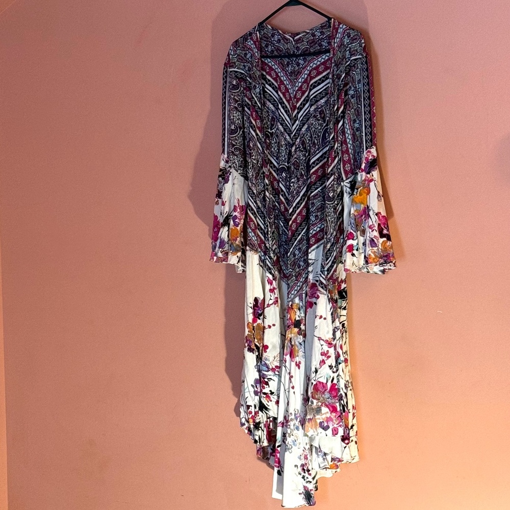 Colorful Boho Kimono/Duster